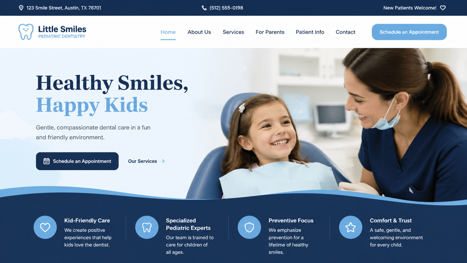 Dental AI presence demo